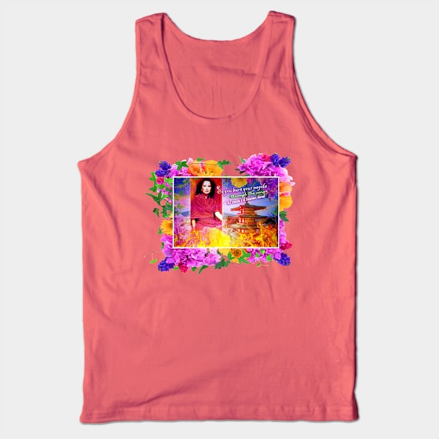 RIOT POOF BLOSSOM Tank Top by SortaFairytale